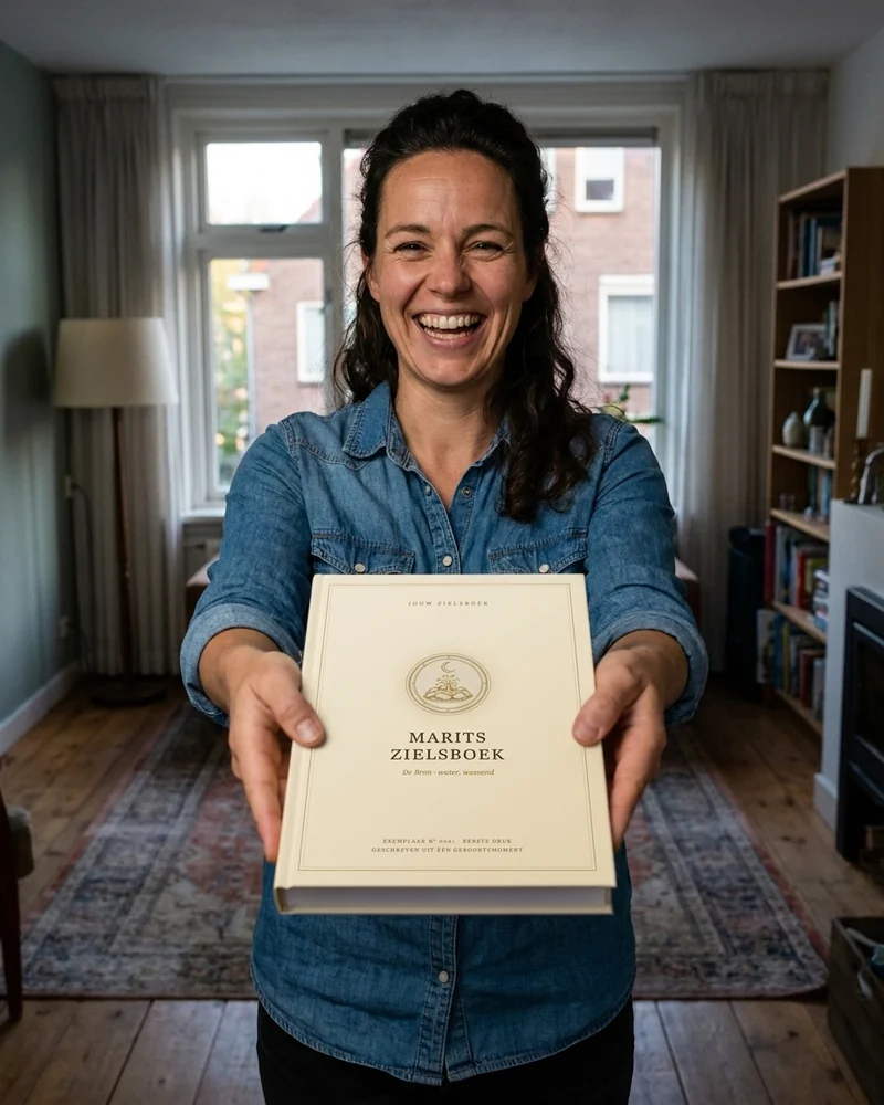 Marit met haar Zielsboek